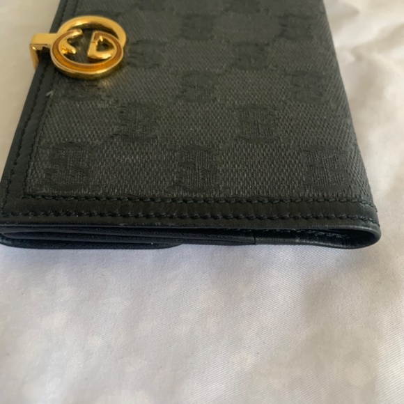 Gucci fabric bi-fold women’s wallet - Picture 2 of 10